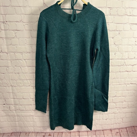 Atoir Revolve Miaa Emerald Mini Mohair Wool Blend Dress New size US 8 UK 10 - Picture 3 of 11